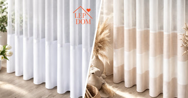 Bele ili krem zavese? Kako da odlučite šta se najbolje uklapa