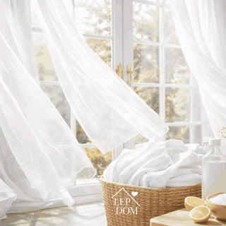 Kako izbeliti zavese bez oštećenja - Vodič korak po korak