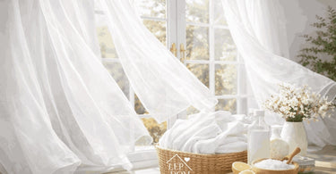 Kako izbeliti zavese bez oštećenja - Vodič korak po korak