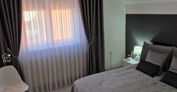 Najbolje draperije za spavaću sobu - kako izabrati materijal, boju i dužinu