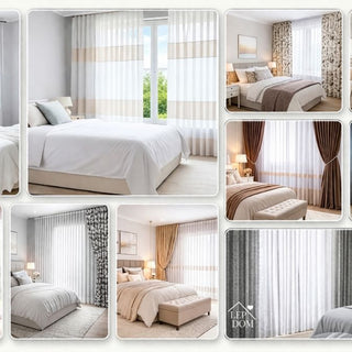 Najbolje zavese za spavaću sobu - kako izabrati dužinu i širinu bez greške