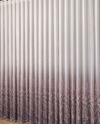 Zavesa ombre sa vezom