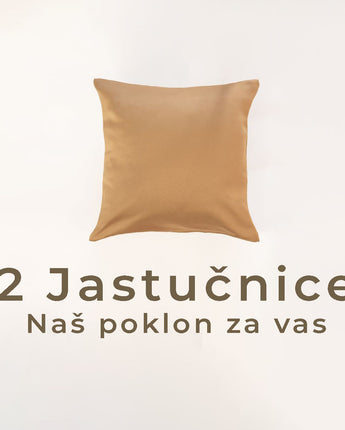 2 dekorativne jastučnice 40×40 cm na poklon