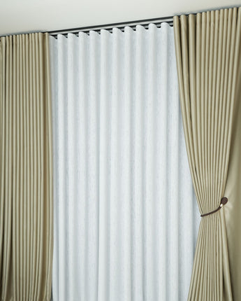 Bež blackout draper